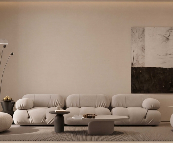 Wabi-sabi Style A Living Room-ID:574669887