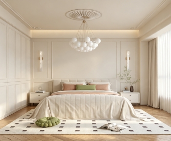 French Style Bedroom-ID:545557988