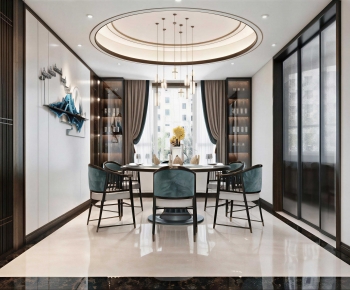 New Chinese Style Dining Room-ID:838232048