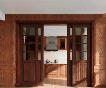American Style Sliding Door-ID:785671956
