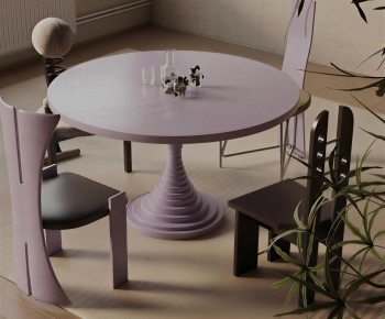 Modern Dining Table And Chairs-ID:349528073