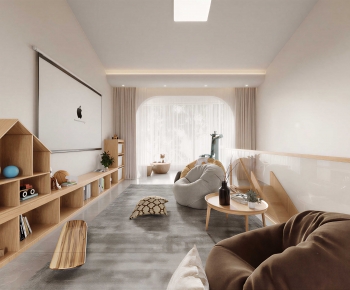 Modern A Living Room-ID:352790121