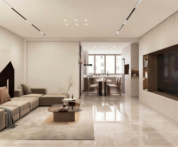 Modern A Living Room-ID:899369963