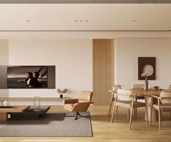 Japanese Style A Living Room-ID:845570099