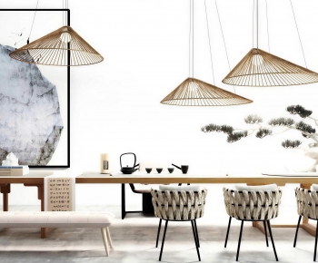 New Chinese Style Tea Tables And Chairs-ID:404901989