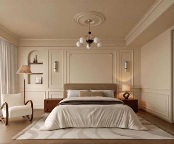 French Style Bedroom-ID:977164985