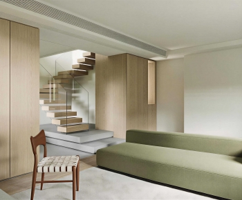 Modern A Living Room-ID:395087964