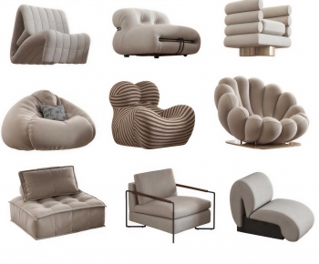 Modern Single Sofa-ID:114113091