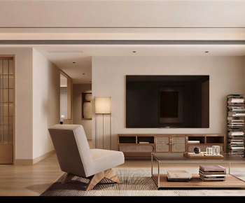 Japanese Style A Living Room-ID:373414993