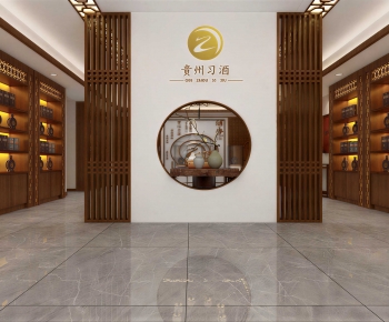New Chinese Style Exhibition Hall-ID:265109571