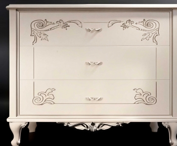 New Classical Style Bedside Cupboard-ID:684564112