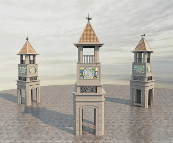 European Style Building Appearance-ID:848463068