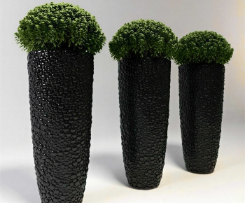 Modern Ground Green Plant Potted Plants-ID:428121095