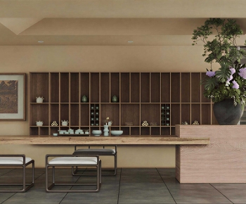 New Chinese Style Tea House-ID:254637966
