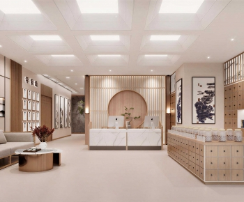 New Chinese Style Hospital-ID:141362912