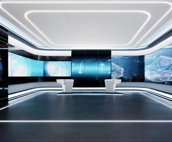 Modern Exhibition Hall-ID:856373071