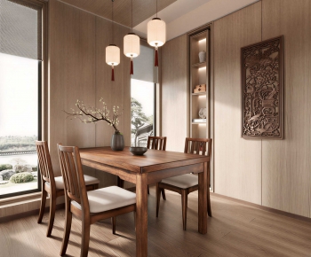 New Chinese Style Dining Room-ID:788990029