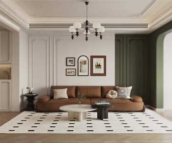 Modern A Living Room-ID:217792993