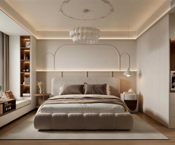 French Style Bedroom-ID:743397956