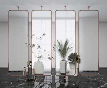 Modern Glass Screen Partition-ID:652848015