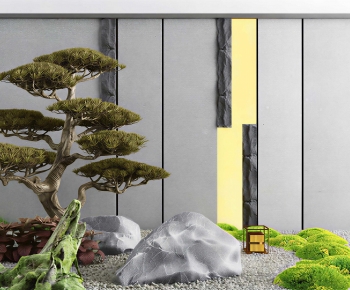 Japanese Style Plant Landscaping-ID:776705989