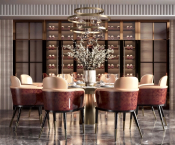 Modern Dining Table And Chairs-ID:684654009