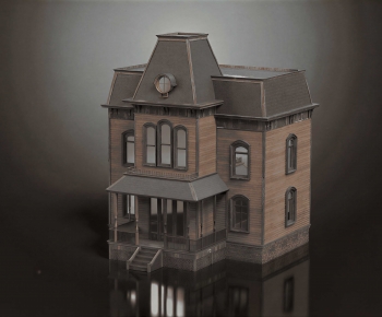 European Style Residential Building-ID:727452046