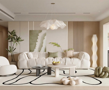 Modern A Living Room-ID:703246124