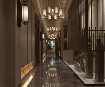 New Chinese Style Corridor-ID:783820271