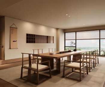 New Chinese Style Tea House-ID:924027923