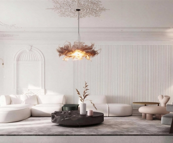 French Style A Living Room-ID:216105949