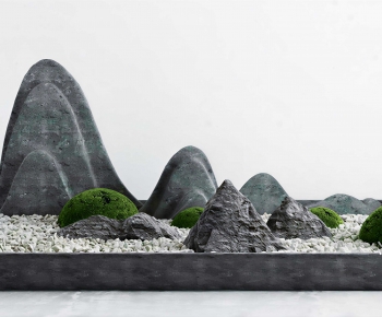 New Chinese Style Plant Landscaping-ID:571965932