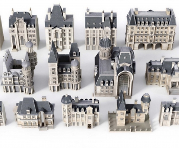 European Style Building Appearance-ID:602320913