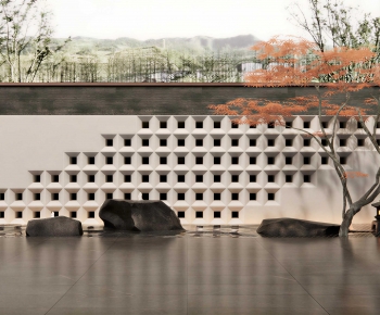 New Chinese Style Landscape Wall-ID:719275002