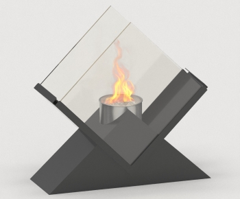 Modern Electronic Fireplace-ID:816173087