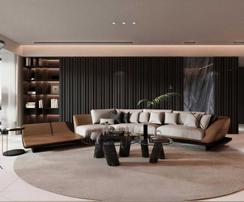 Modern A Living Room-ID:321307903