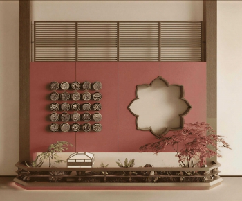 New Chinese Style Plant Landscaping-ID:542912968