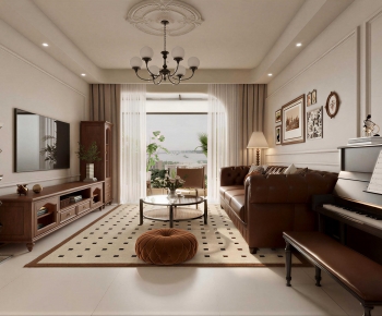 American Style A Living Room-ID:558284045