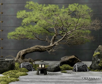 Japanese Style Courtyard/landscape-ID:232215884