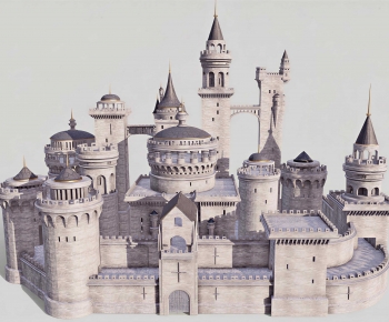 European Style Building Appearance-ID:826154951