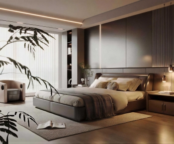 Modern Bedroom-ID:784312962