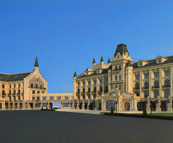 European Style Building Appearance-ID:111279533