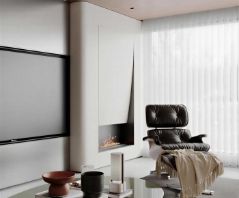 Modern A Living Room-ID:280437953
