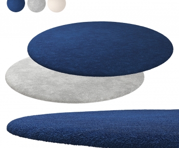 Modern Circular Carpet-ID:517532112