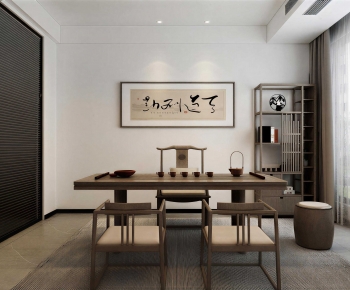 New Chinese Style Tea House-ID:967412953