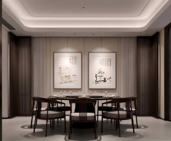 New Chinese Style Dining Room-ID:704605101