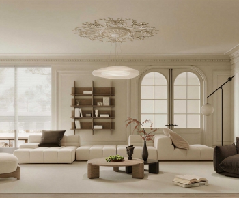 French Style A Living Room-ID:707906016