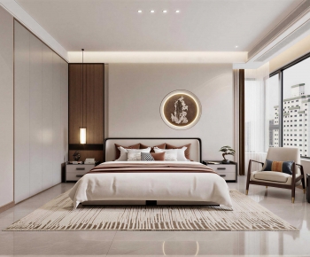 New Chinese Style Bedroom-ID:491734038