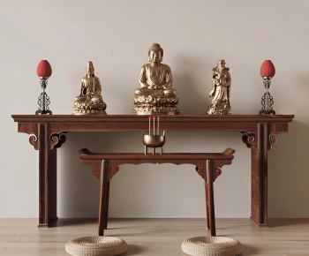 New Chinese Style Buddhist Niche-ID:456418046