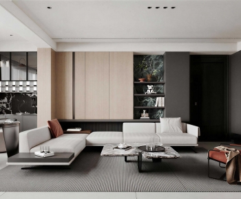 Modern A Living Room-ID:962224962